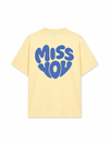 Áo Thun Relaxed Fit Miss You Typography
