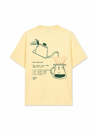 Áo Thun Relaxed Fit Pour Over Recipe