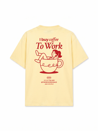 Áo Thun Relaxed Fit I Buy Coffee To Work
