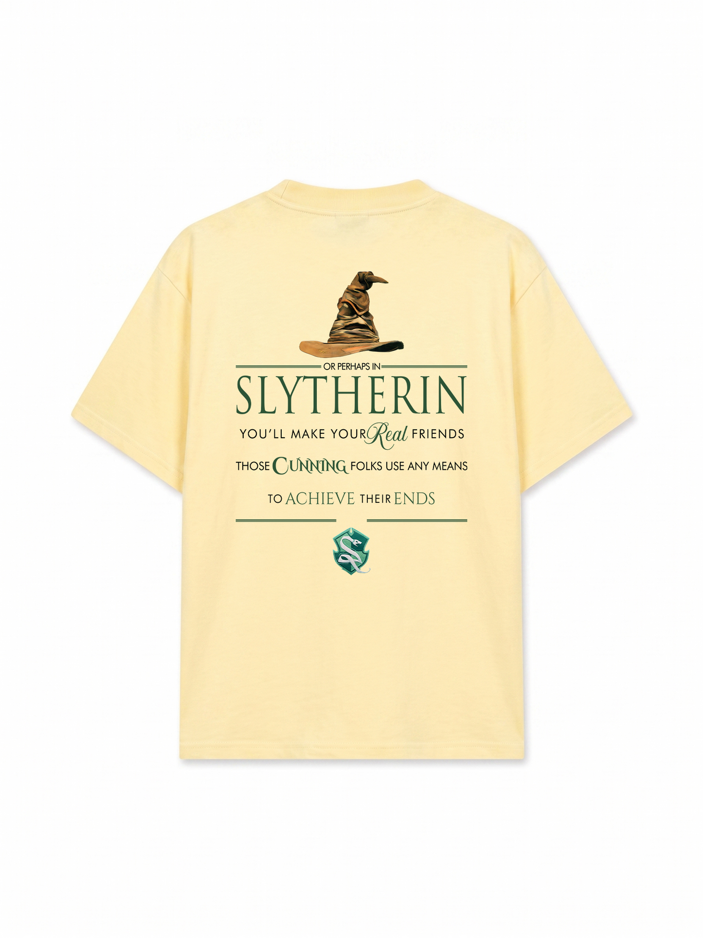 Áo Thun Relaxed Fit Slytherin Chosen
