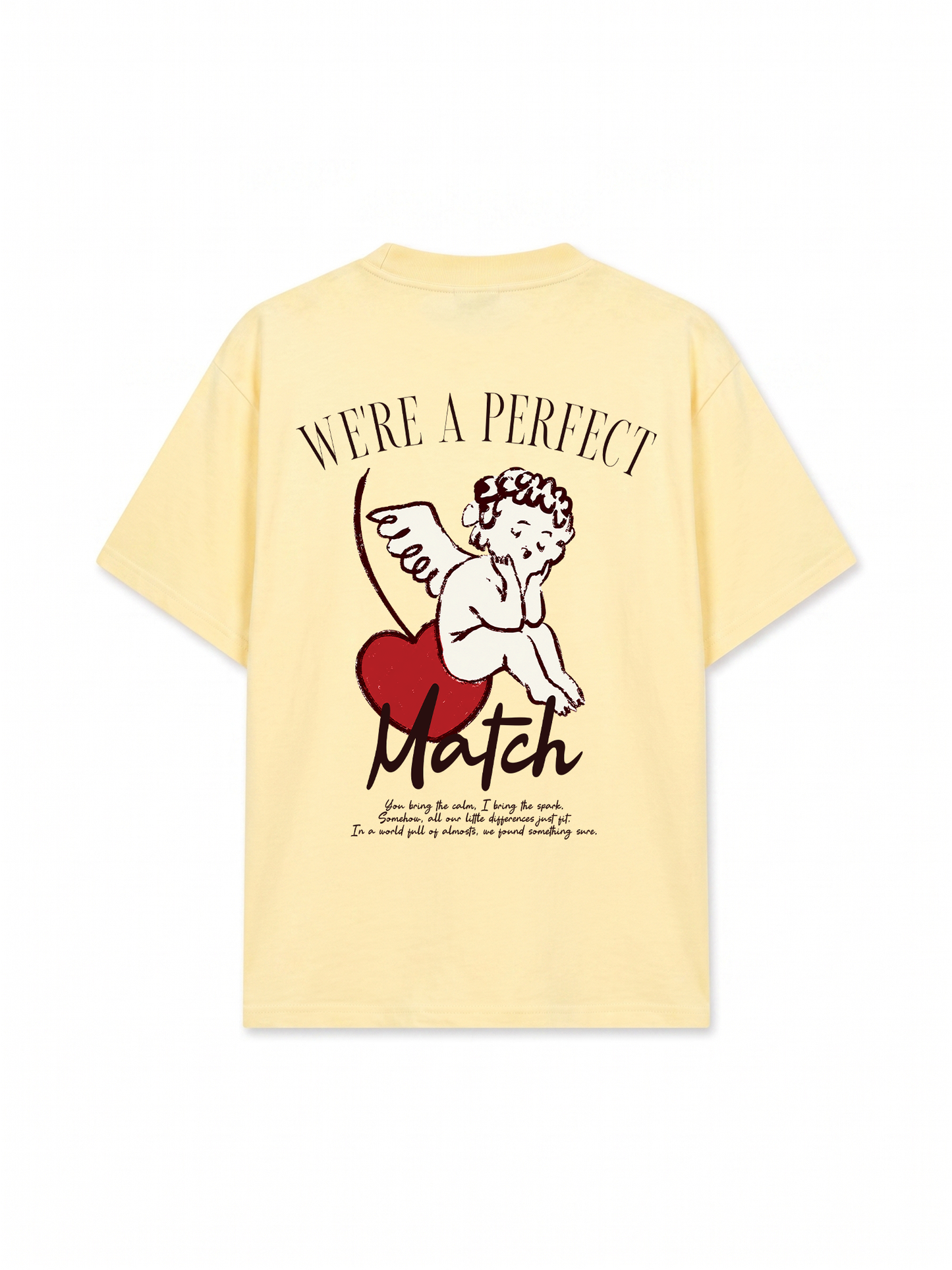 Áo Thun Relaxed Fit We're A Perfect Match