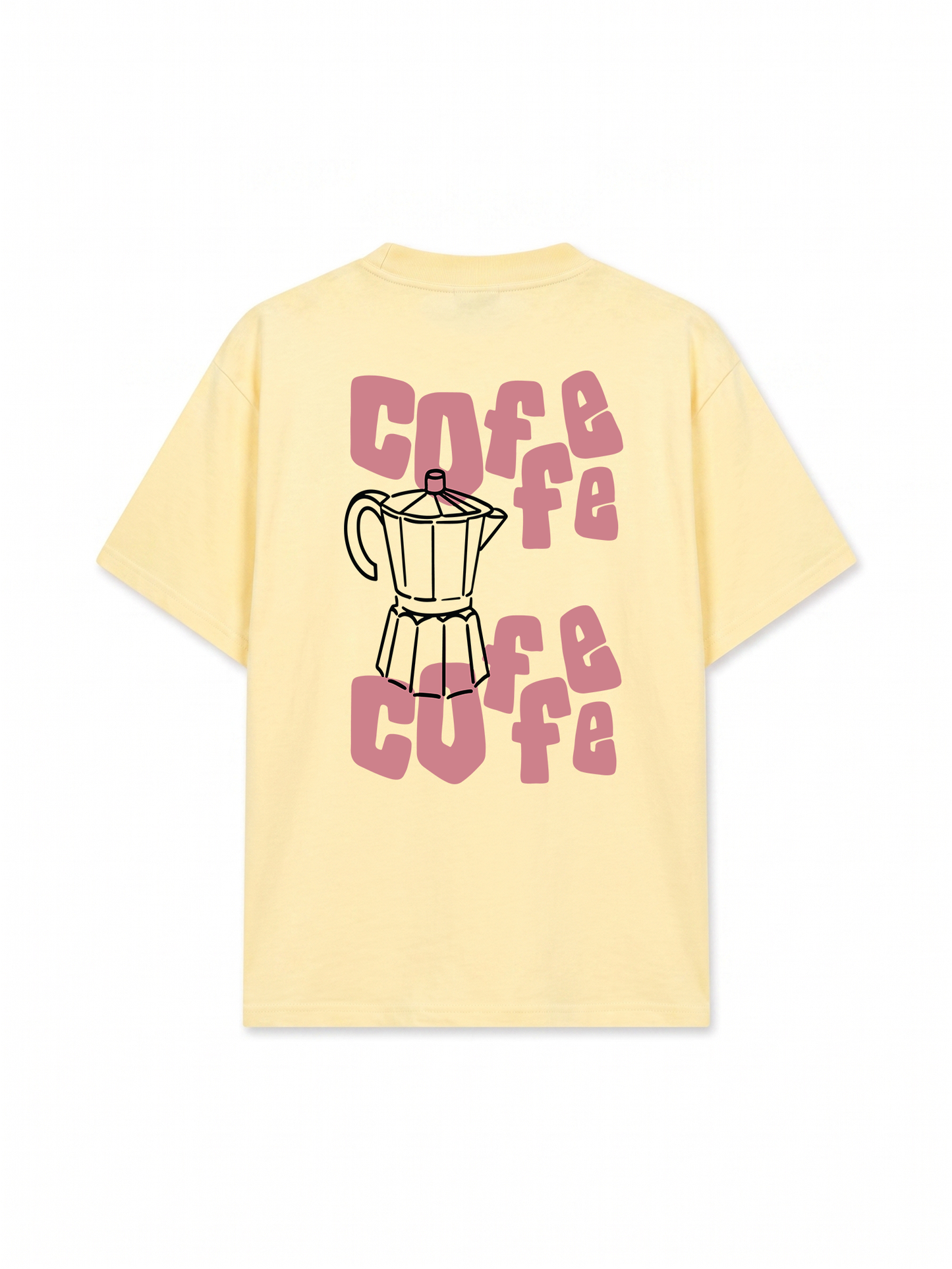 Áo Thun Relaxed Fit Coffee Coffee Coffee