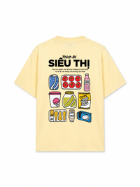Áo Thun Relaxed Fit Thích Đi Siêu Thị