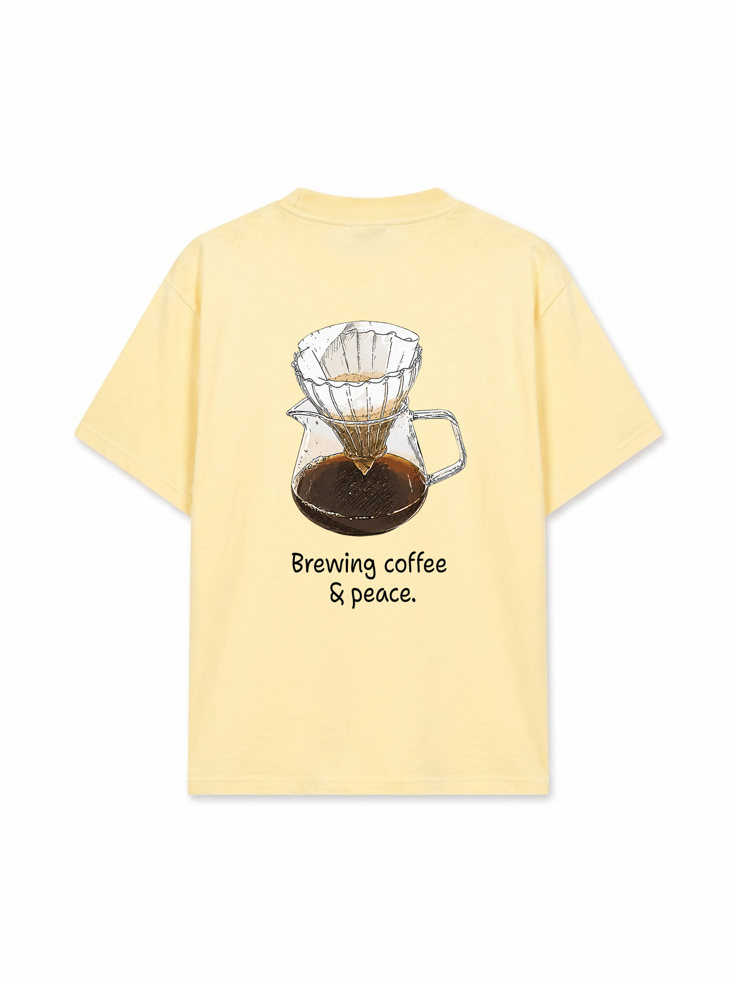 Áo Thun Relaxed Fit Brewing Coffee