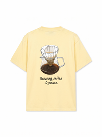 Áo Thun Relaxed Fit Brewing Coffee