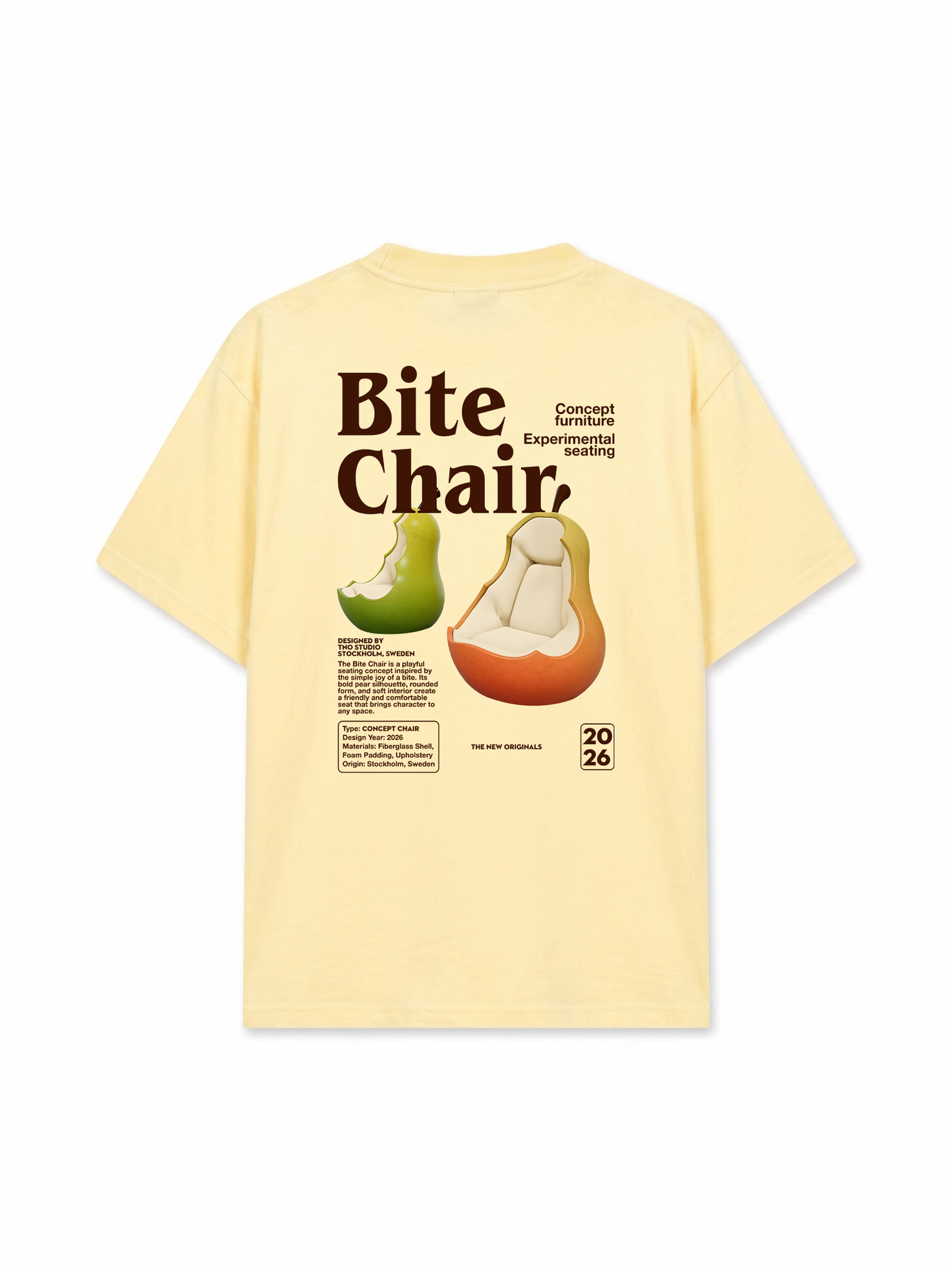 Áo Thun Relaxed Fit Bite Chair