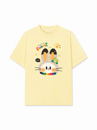 Áo Thun Relaxed Fit Rainbow Rabbit