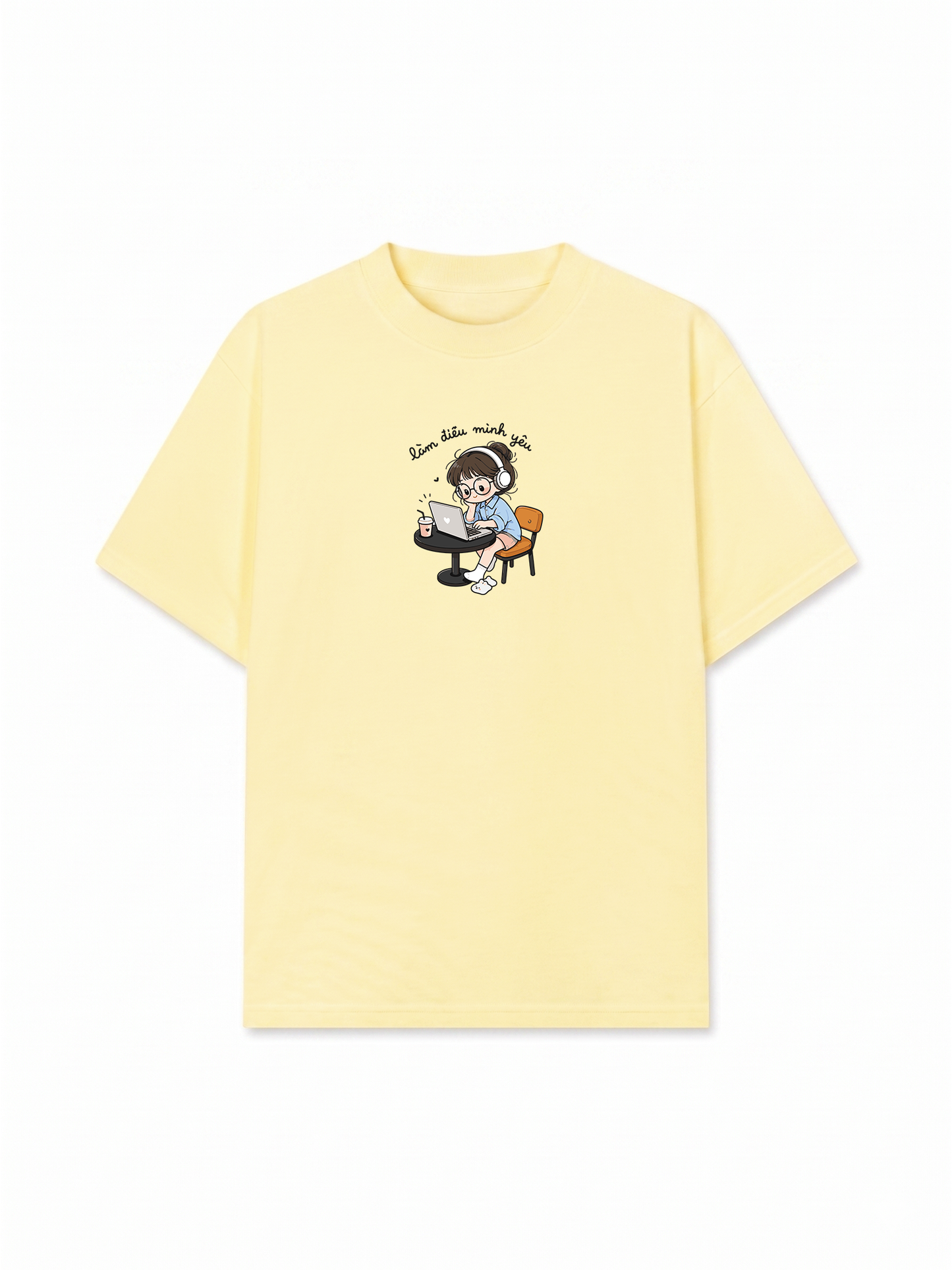 Áo Thun Relaxed Fit  Làm Điều Mình Yêu