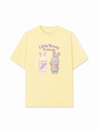 Áo Thun Relaxed Fit Little Bunny Friends