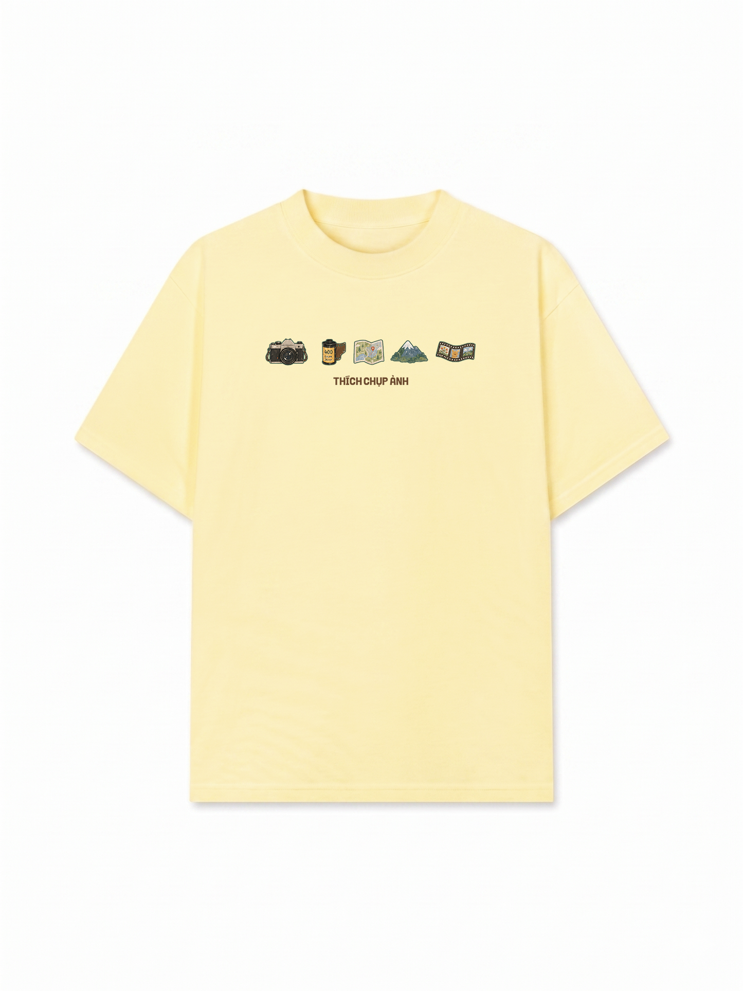 Áo Thun Relaxed Fit Thích Chụp Ảnh