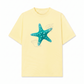 Áo Thun Relaxed Fit  Blue Tiffany Starfish