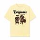 Áo Thun Relaxed Fit Dachhund Originals Blue Tiffany