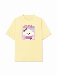 Áo Thun Relaxed Fit Purple Puppy