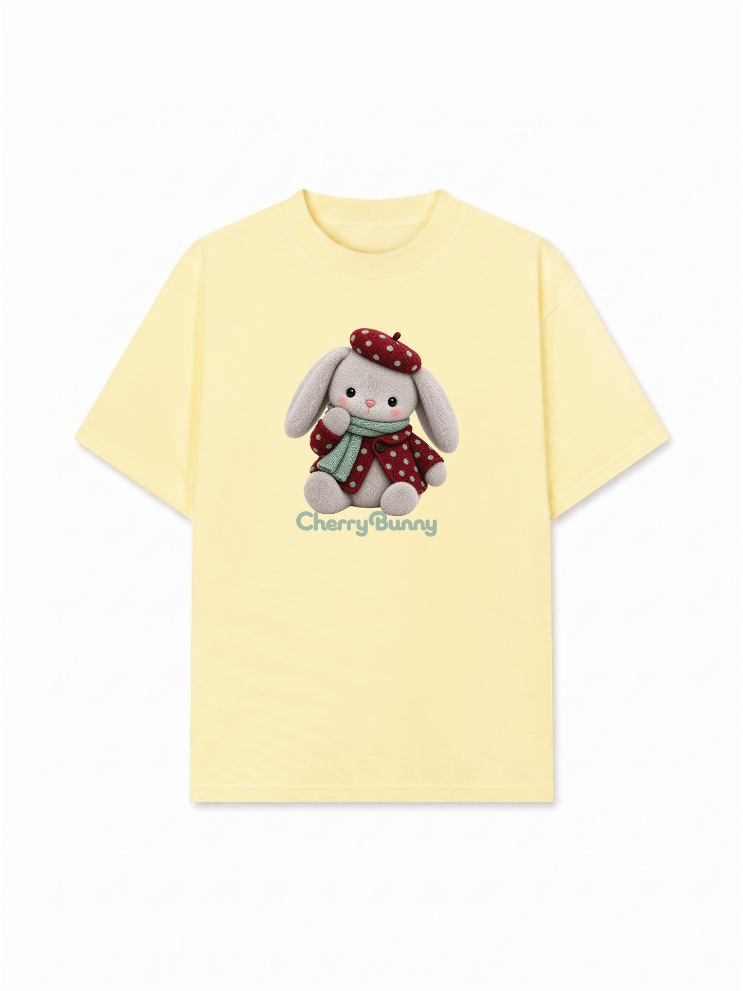 Áo Thun Relaxed Fit Cherry Bunny