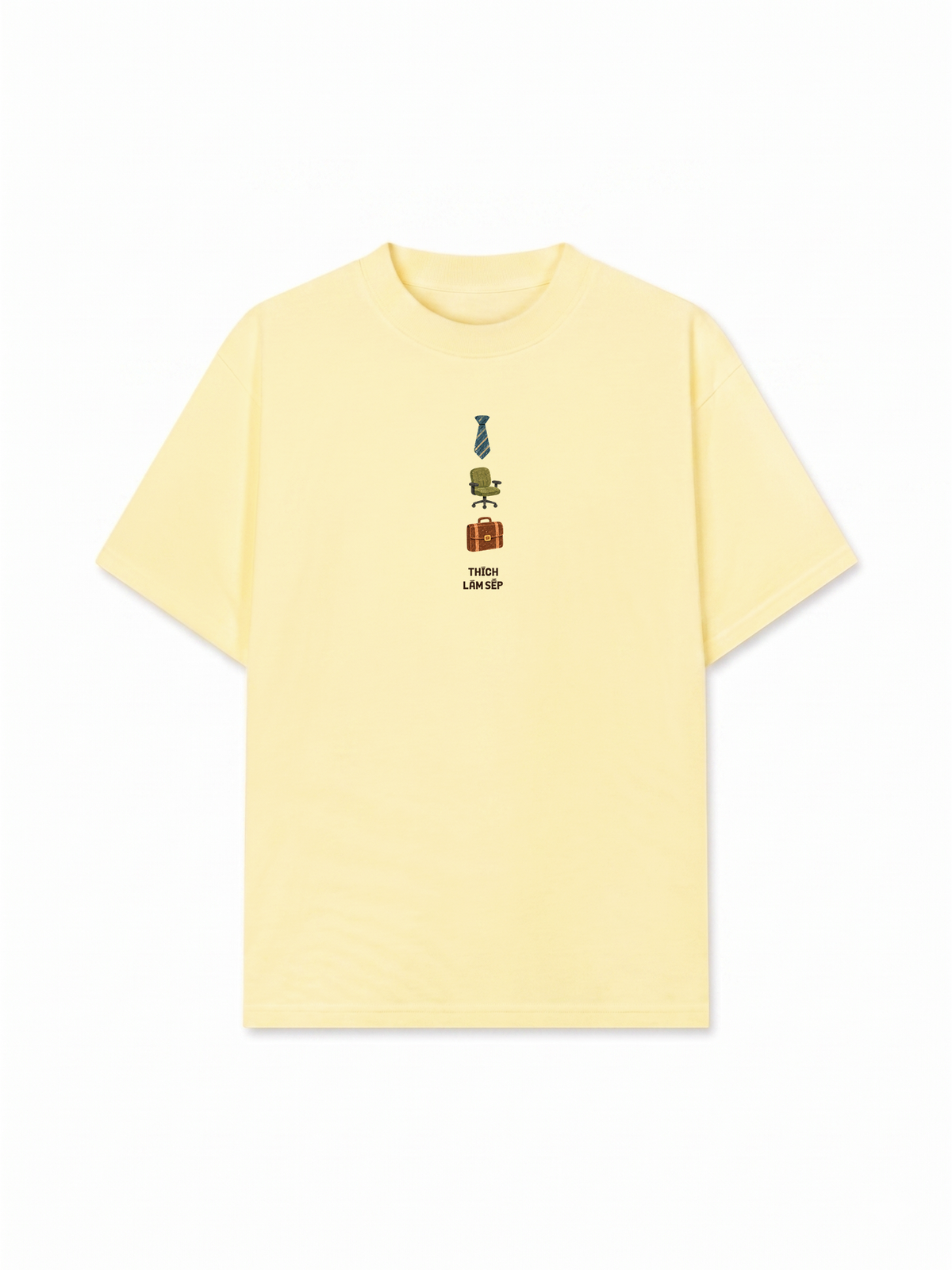 Áo Thun Relaxed Fit Thích Làm Sếp