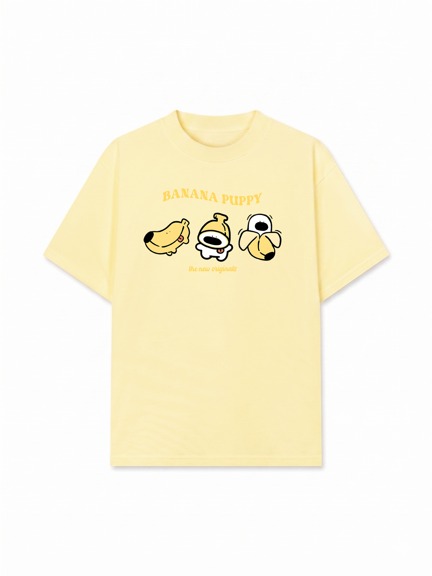 Áo Thun Relaxed Fit Banana Puppy