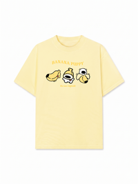 Áo Thun Relaxed Fit Banana Puppy