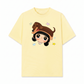 Áo Thun Relaxed Fit  Cute Girl With Dachshund