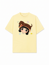 Áo Thun Relaxed Fit  Cute Girl With Dachshund
