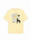 Áo Thun Relaxed Fit Flower With Horse