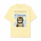 Áo Thun Relaxed Fit Cutie Vitamin Meow Yellow Flower