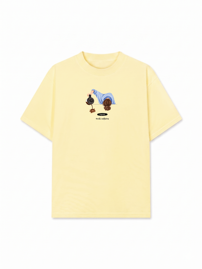 Áo Thun Relaxed Fit Thiếu Caffeine
