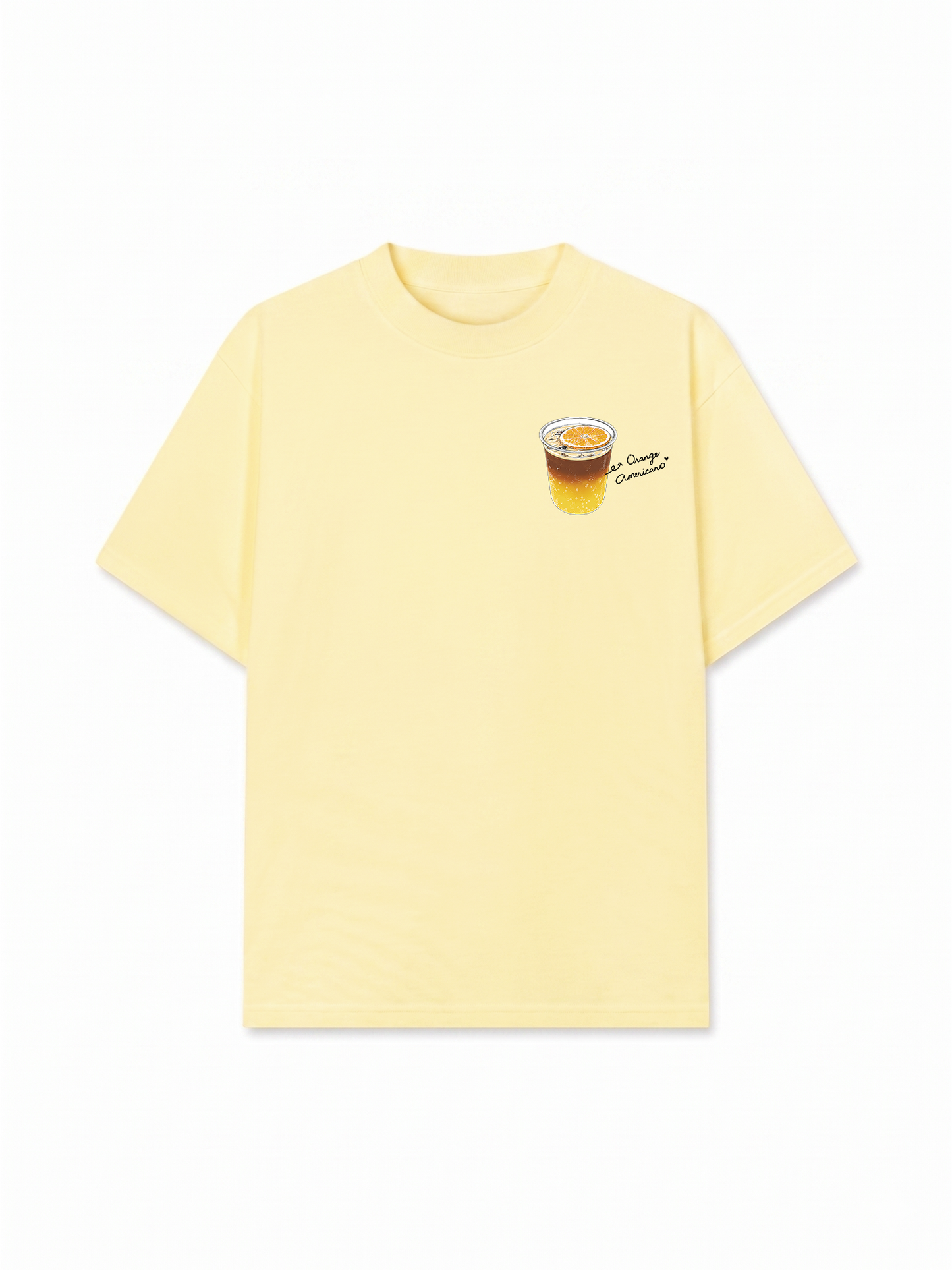 Áo Thun Relaxed Fit Orange Americano