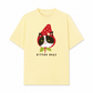 Áo Thun Relaxed Fit Strawberry Meow Kitten Day