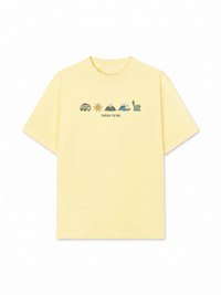 Áo Thun Relaxed Fit Thích Tự Do