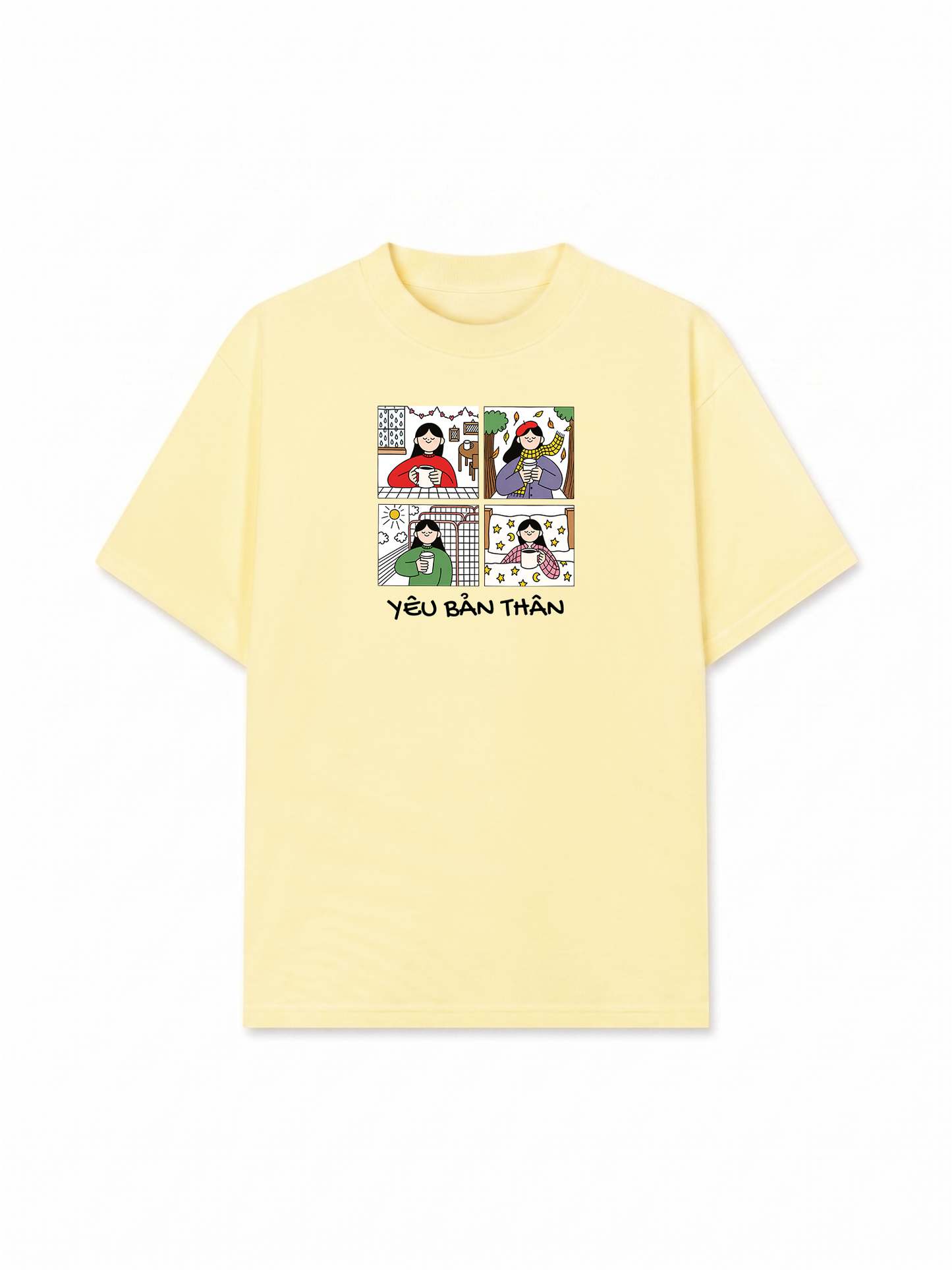 Áo Thun Relaxed Fit Yên Bản Thân