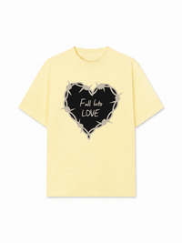 Áo Thun Relaxed Fit Fall Into Love