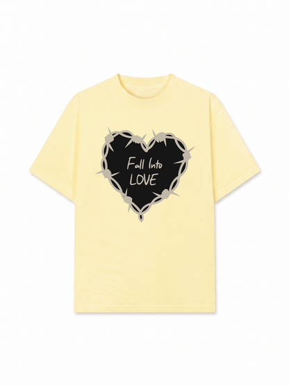 Áo Thun Relaxed Fit Fall Into Love