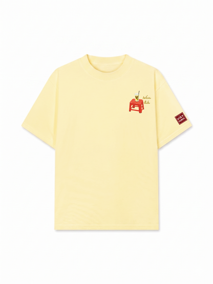 Áo Thun Relaxed Fit Sấu Đá
