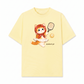 Áo Thun Relaxed Fit Pickleball Girl Meow