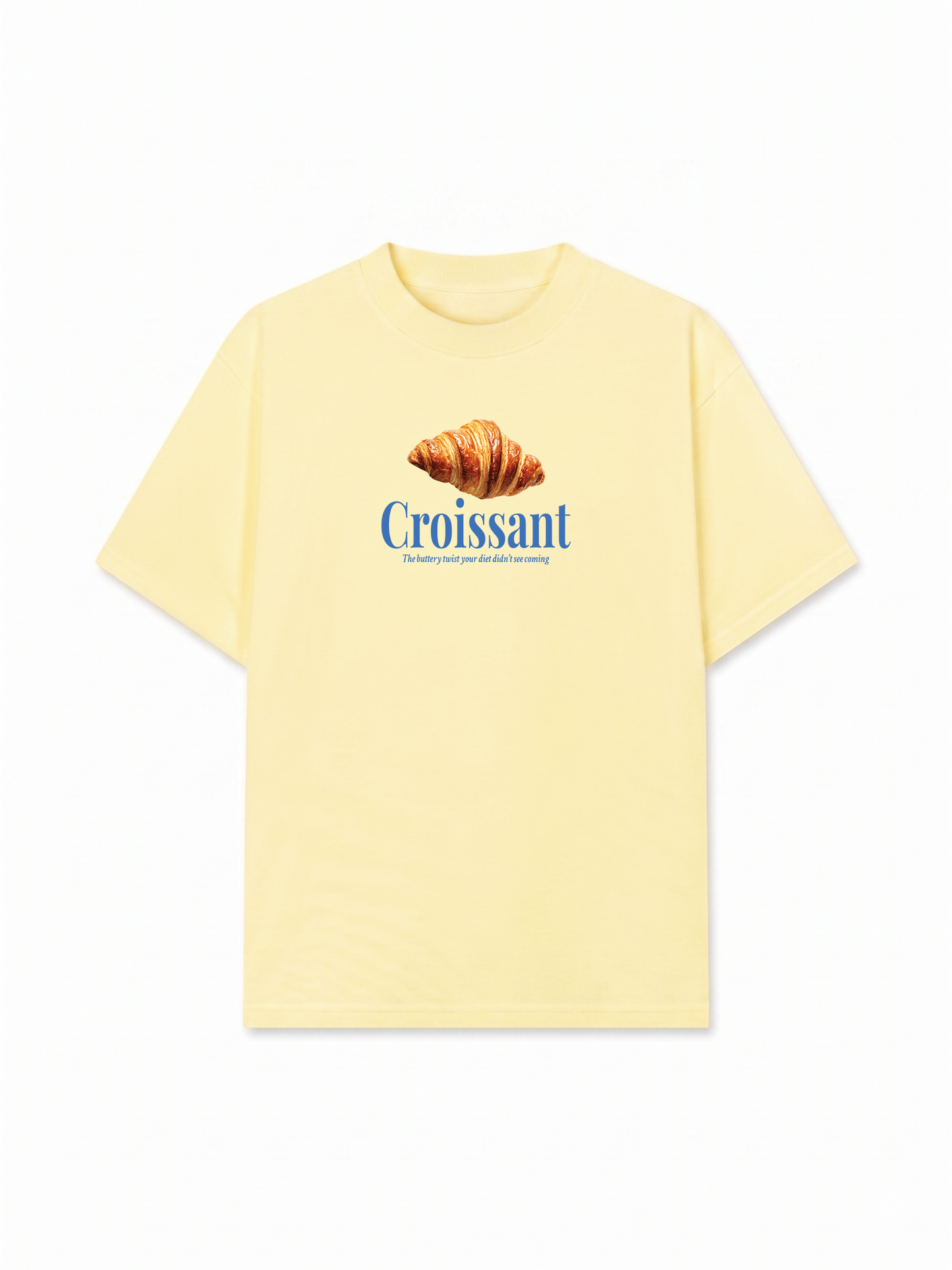 Áo Thun Relaxed Fit Croissant Quote