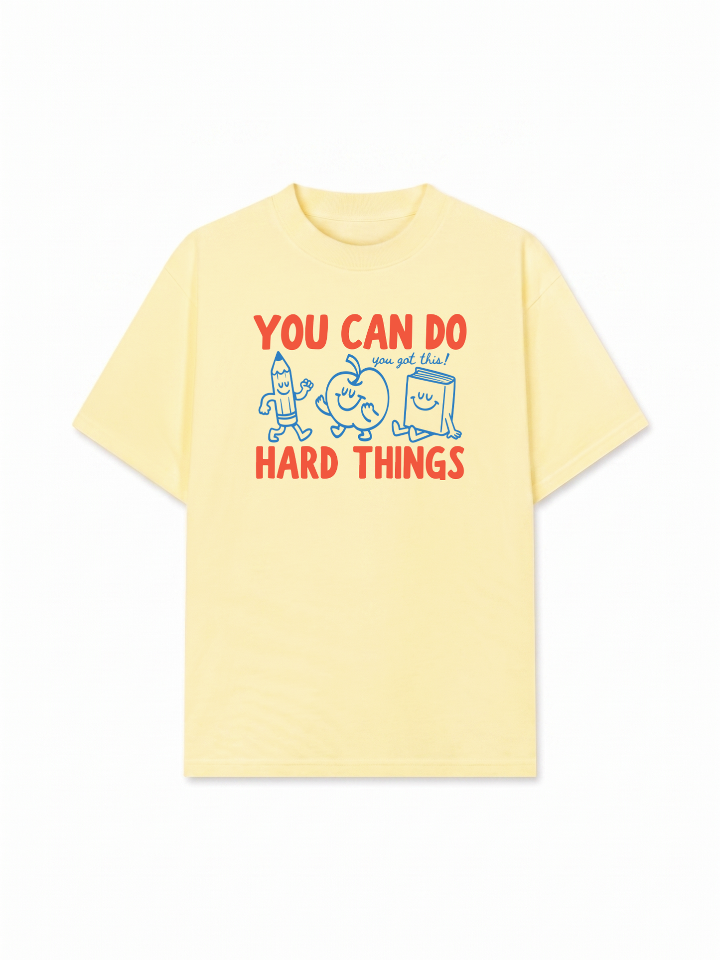 Áo Thun Relaxed Fit Can Do Hard Things