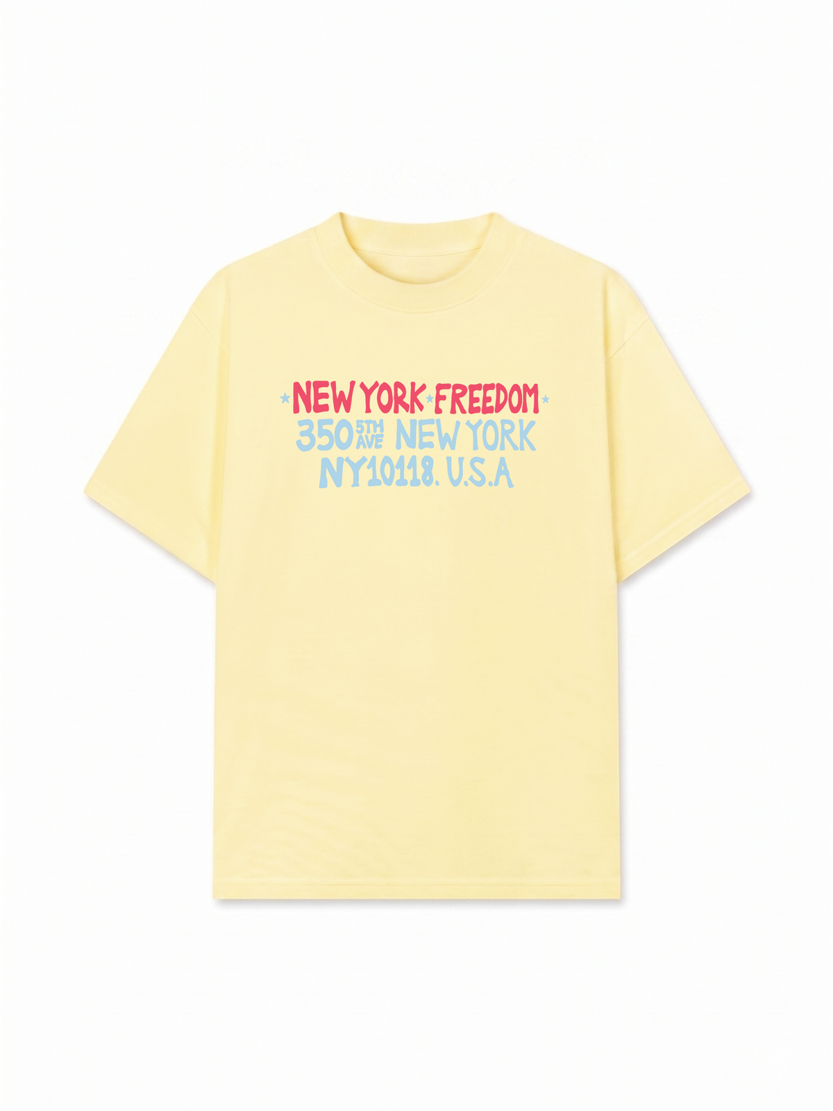 Áo Thun Relaxed Fit New York Freedom