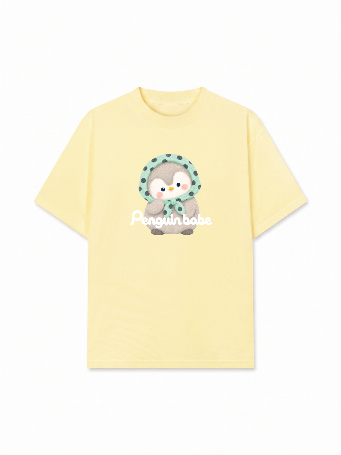 Áo Thun Relaxed Fit Penguin Babe