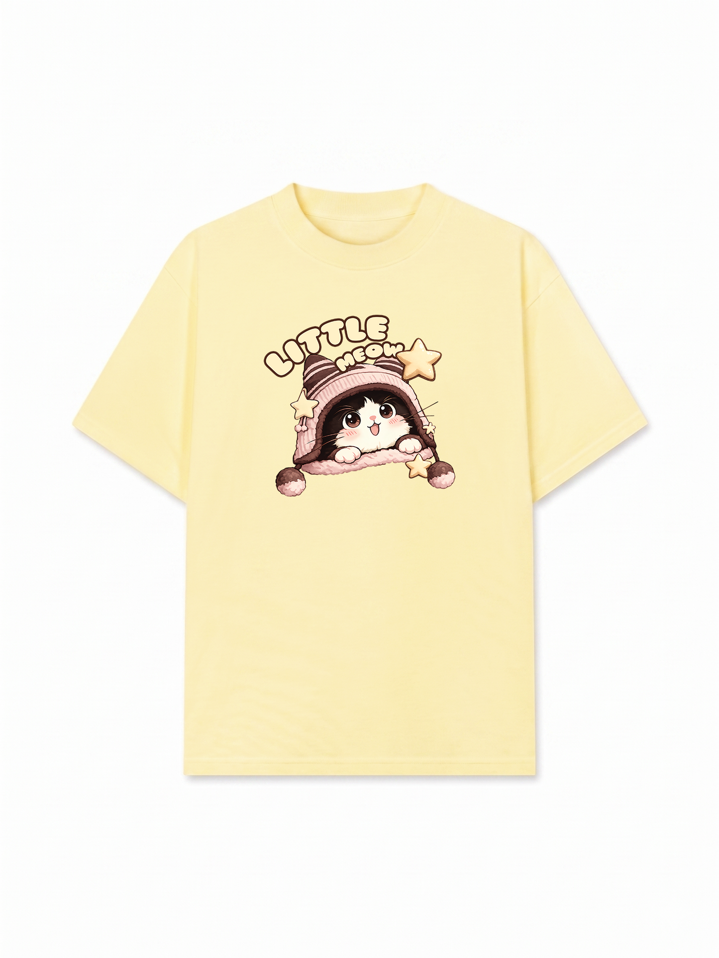 Áo Thun Relaxed Fit Little Meow