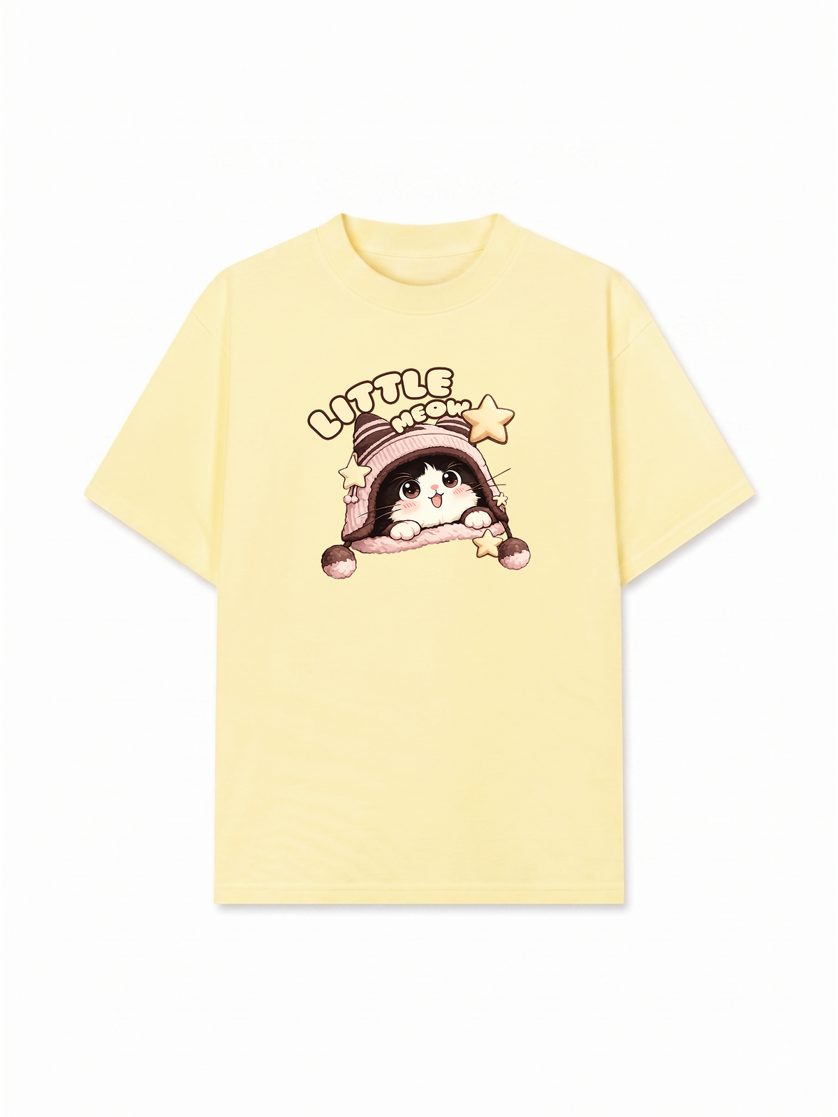 Áo Thun Relaxed Fit Little Meow
