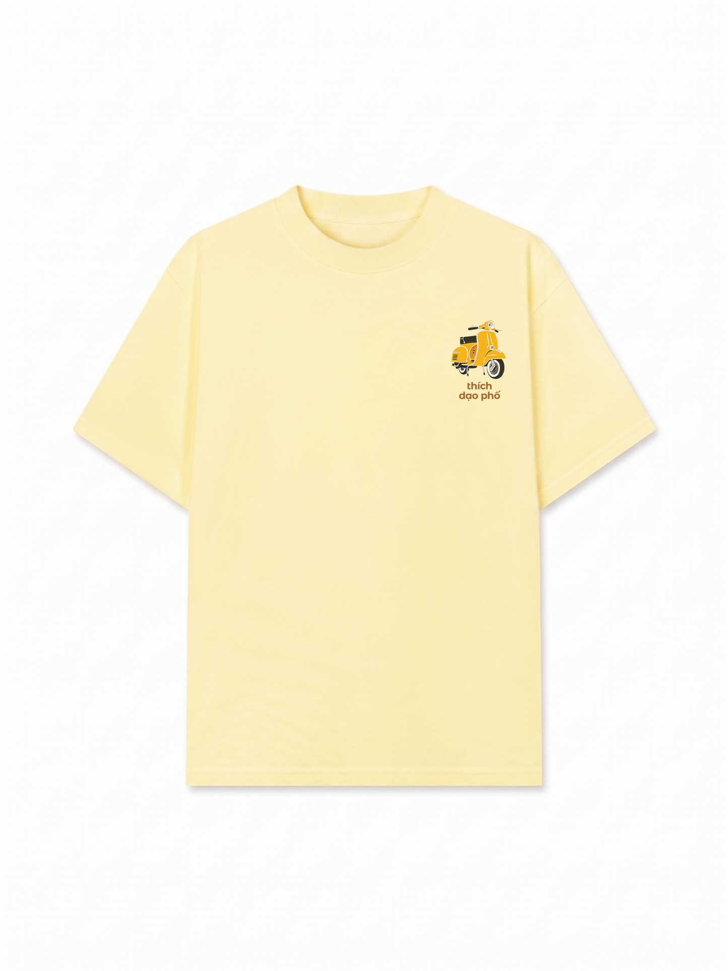 Áo Thun Relaxed Fit Thích Dạo Phố Yellow