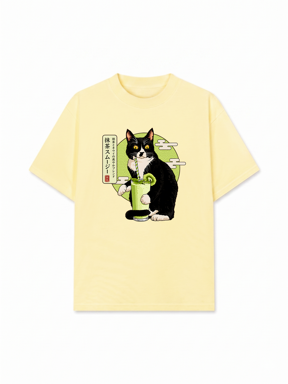 Áo Thun Relaxed Fit Matcha Mewz