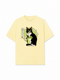 Áo Thun Relaxed Fit Matcha Mewz