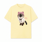 Áo Thun Relaxed Fit Working O'ttreats Pink Meow