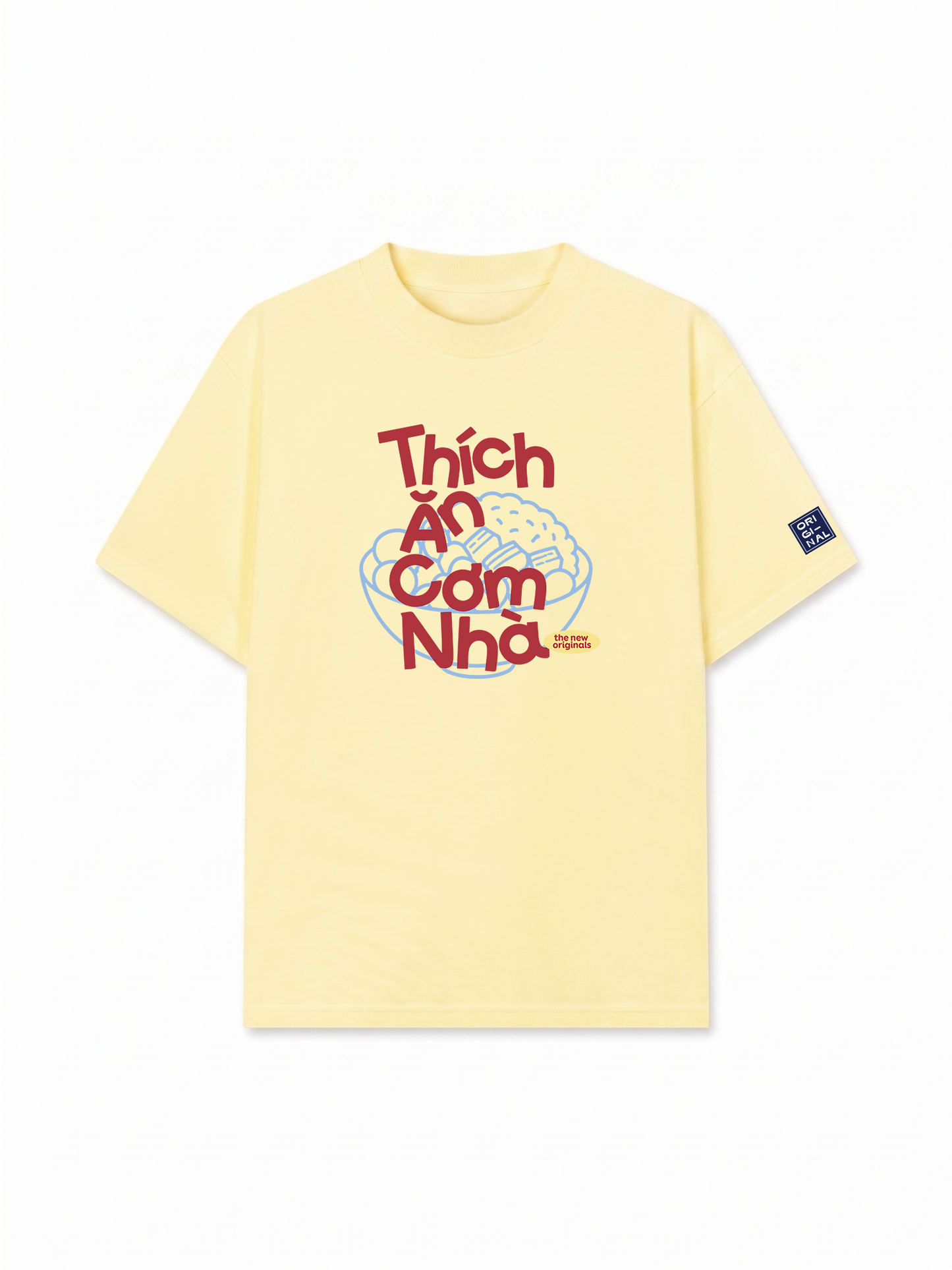 Áo Thun Relaxed Fit Thích Ăn Cơm Nhà