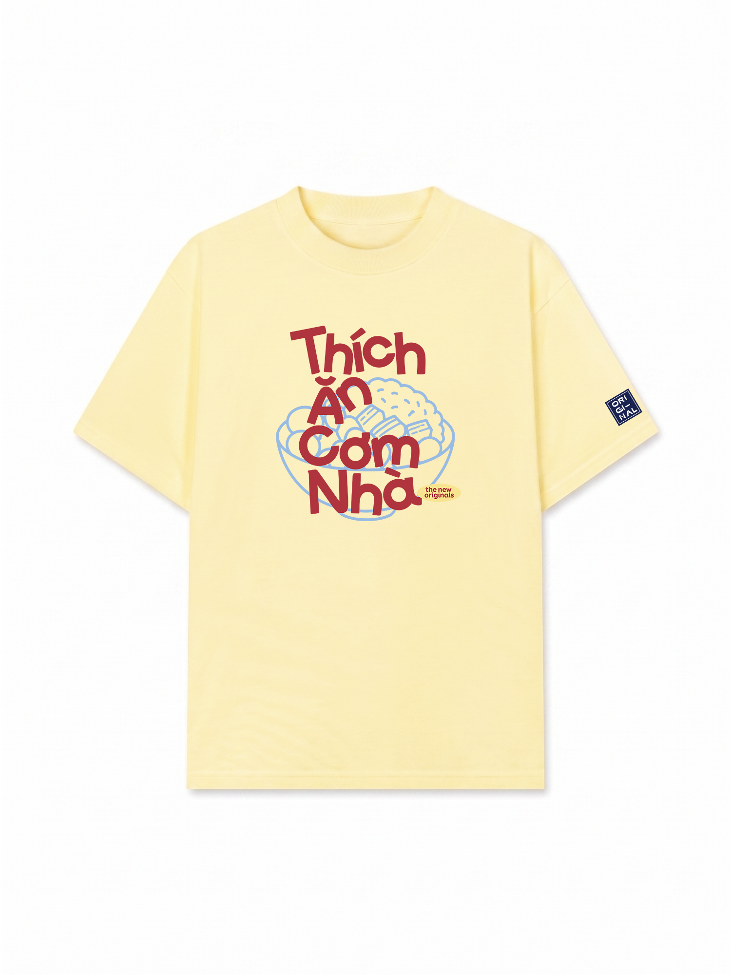 Áo Thun Relaxed Fit Thích Ăn Cơm Nhà