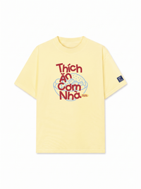 Áo Thun Relaxed Fit Thích Ăn Cơm Nhà