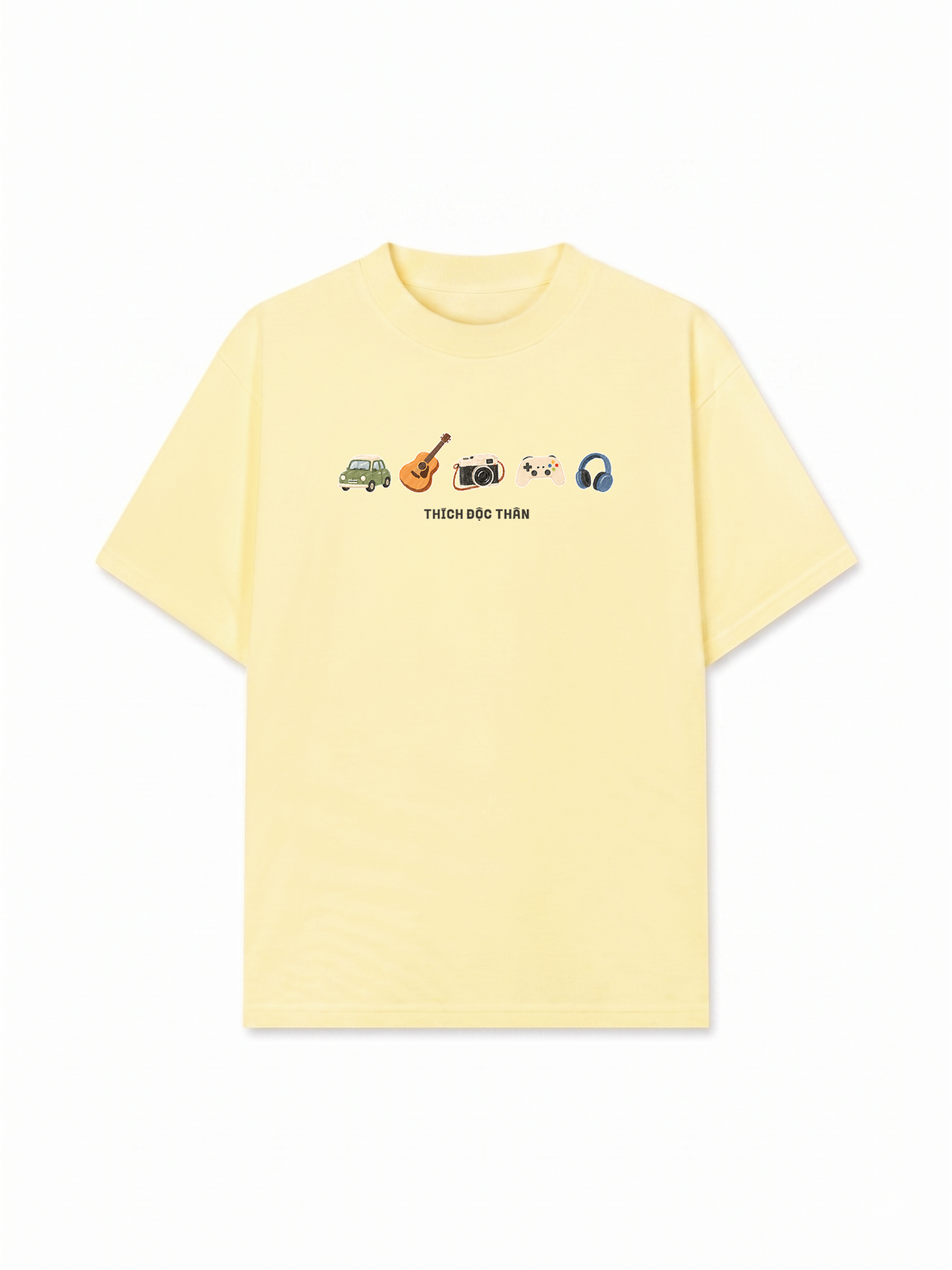 Áo Thun Relaxed Fit Thích Độc Thân 2