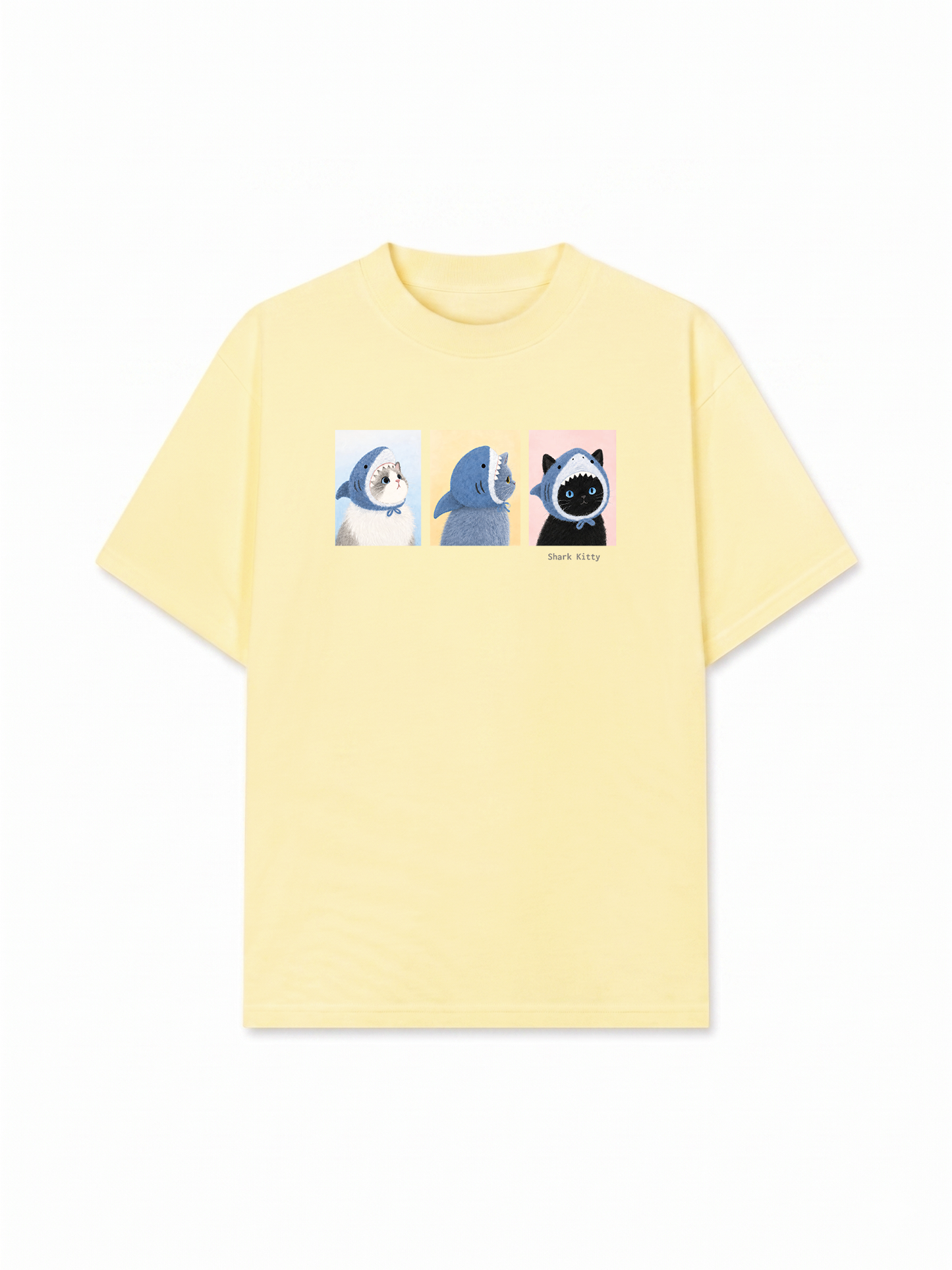 Áo Thun Relaxed Fit Shark Kitty