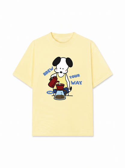 Áo Thun Relaxed Fit Brew Your Way
